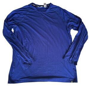Mens Long Sleeve Work Out Shirt Size 2XL